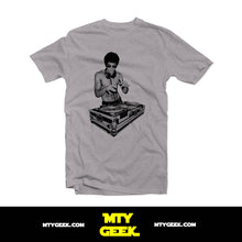 Load image into Gallery viewer, Playera Bruce Lee Mod. Dj Dragon Vintage Retro Unisex