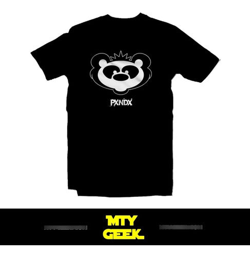 Playera Pxndx Logo Pepe Jose Madero Panda Unisex