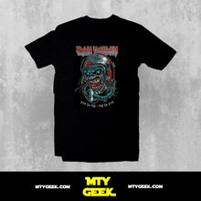 Load image into Gallery viewer, Playera Iron Maiden - Mod Live To Fly Unisex T-shirt Vintage