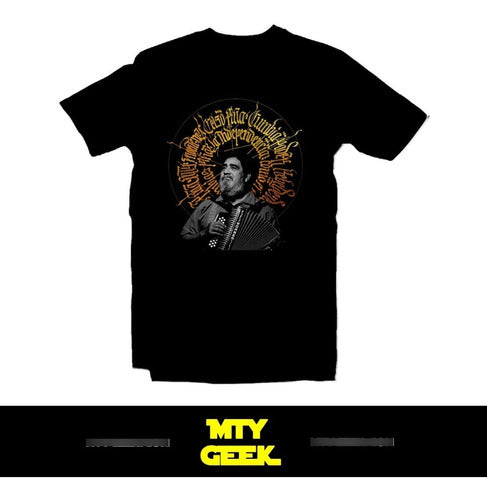 Playera De Piñas Playera De Piñas Playera Celso Piña Rebelde Del