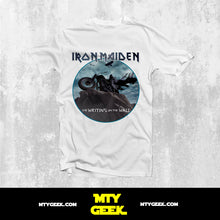 Load image into Gallery viewer, Playera Iron Maiden Mod, The Writing On The Wall Unisex