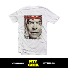 Load image into Gallery viewer, Playera David Bowie Mod Rolling Stone 1 Vintage Retro Unisex
