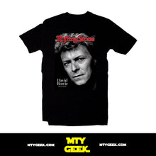 Load image into Gallery viewer, Playera David Bowie Mod Rolling Stone 2 Vintage Retro Unisex
