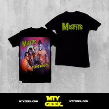 Load image into Gallery viewer, Playera Misfits - Famous Monsters
