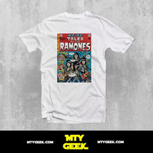 Load image into Gallery viewer, Playera Weird Tales The Ramones Comic Unisex
