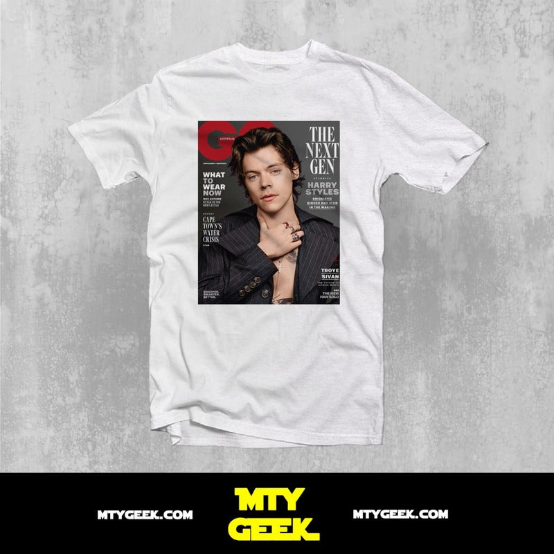 Playera Harry Styles - Mod. Gq Unisex T-shirt