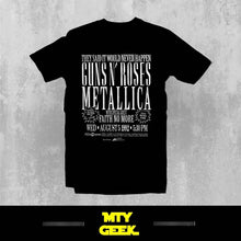 Load image into Gallery viewer, Playera Metallica Guns And Roses Faith More Vintage Unisex
