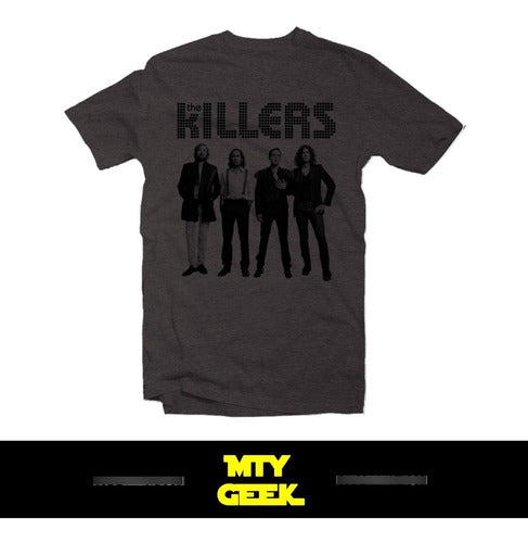 Playera The Killers - Mod. Byn Brandon Flowers Unisex