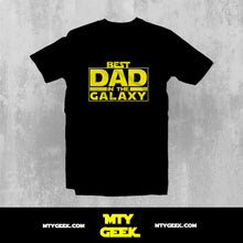 Load image into Gallery viewer, Playera Best Dad Star Wars Dia Del Padre Unisex Tshirt
