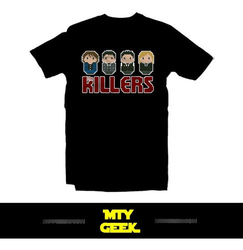 Playera The Killers - Mod. Pixel Brandon Flowers Unisex