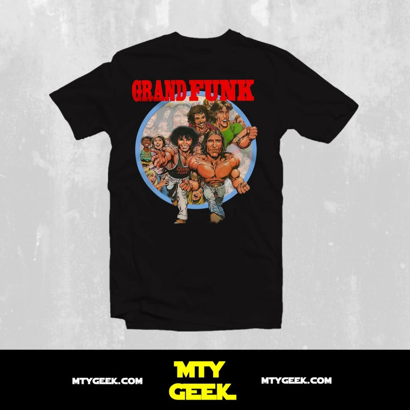 Playera Grand Funk Unisex T-shirt Retro Vintage