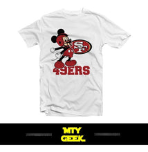 Load image into Gallery viewer, Playera 49ers San Francisco Mickey Joe Montana Nfl Football
