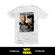Load image into Gallery viewer, Playera Dr. Dre Ice Cube Mod. Rolling Stone Unisex
