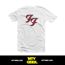 Load image into Gallery viewer, Playera Foo Fighters - Mod. Logo Letras Dave Grohl Unisex
