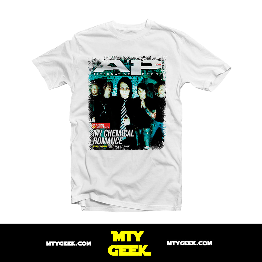 Playera My Chemical Romance - Mod. Ap Magazine Retro Unisex