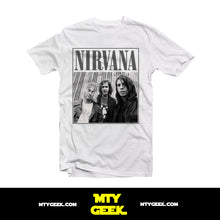 Load image into Gallery viewer, Playera Nirvana Kurt Cobain Mod 2 Grunge Retro Unisex
