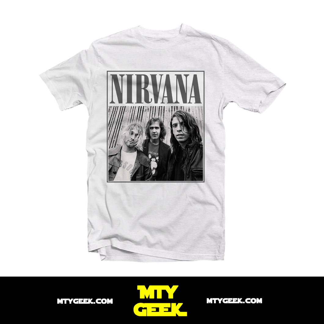 Playera Nirvana Kurt Cobain Mod 2 Grunge Retro Unisex