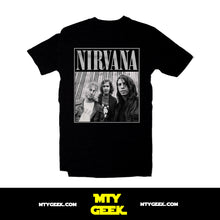 Load image into Gallery viewer, Playera Nirvana Kurt Cobain Mod 2 Grunge Retro Unisex
