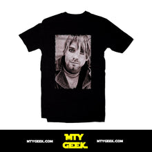 Load image into Gallery viewer, Playera Nirvana Kurt Cobain Mod 4 Grunge Retro Unisex
