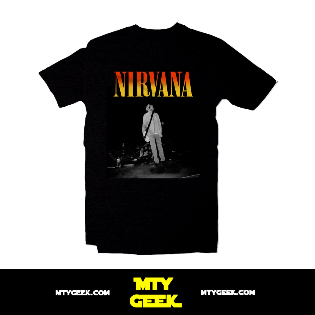 Playera Nirvana Kurt Cobain Mod 7 Grunge Retro Unisex