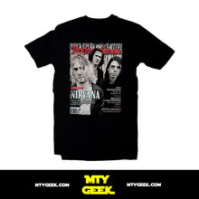 Load image into Gallery viewer, Playera Nirvana Kurt Cobain Rolling Stone Grunge Unisex
