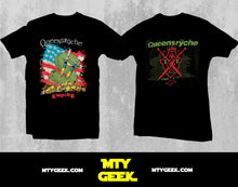 Load image into Gallery viewer, Playera Queensryche - Mod. Empire 30 Years Tour Retro Unisex

