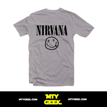 Load image into Gallery viewer, Playera Nirvana Kurt Cobain Logo Grunge Vintage Retro Unisex
